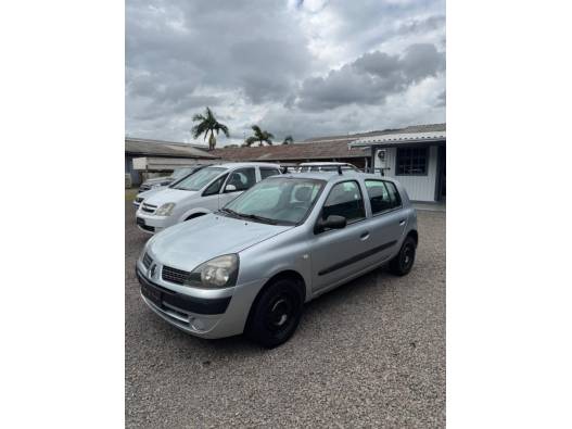 RENAULT - CLIO - 2005/2006 - Prata - R$ 14.900,00
