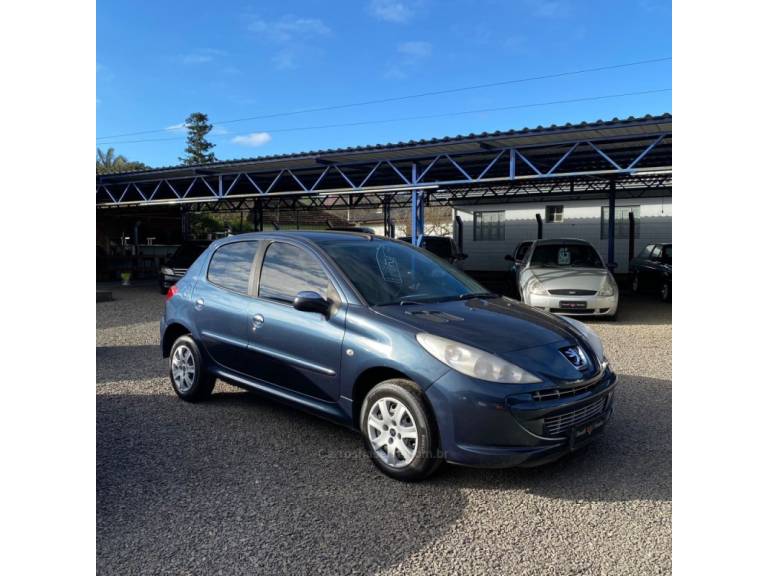 PEUGEOT - 207 - 2011/2012 - Azul - R$ 25.900,00